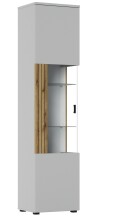 Wohnzimmer-Set >Alverno< (2-teilig) Asche / Evoke Eiche - 197x208x40 BxHxT