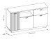 Wohnzimmer-Set >Alverno< (2-teilig) Asche / Evoke Eiche - 197x208x40 BxHxT