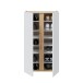 Schuhschrank >TEMPUS< 2 Türen, 6 Böden, Nodi Eiche Dekor / Artik Weiß - 56,5x102x35 (BxHxT)