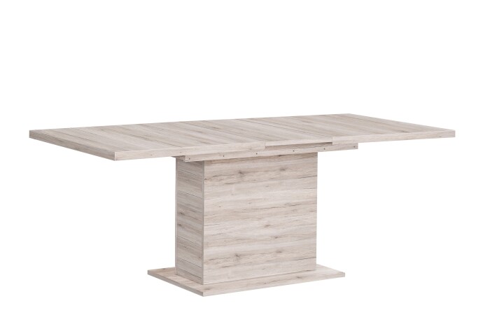 Kulissentisch >DINING TABLES< ausziehbar bis 200cm, Sandeiche Dekor - 160/200x76,6x90cm (BxHxT)