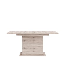 Kulissentisch >DINING TABLES< ausziehbar bis 200cm, Sandeiche Dekor - 160/200x76,6x90cm (BxHxT)
