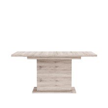 Kulissentisch >DINING TABLES< ausziehbar bis 200cm, Sandeiche Dekor - 160/200x76,6x90cm (BxHxT)