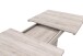 Kulissentisch >DINING TABLES< ausziehbar bis 200cm, Sandeiche Dekor - 160/200x76,6x90cm (BxHxT)