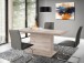 Kulissentisch >DINING TABLES< ausziehbar bis 200cm, Sandeiche Dekor - 160/200x76,6x90cm (BxHxT)