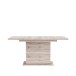 Kulissentisch >DINING TABLES< ausziehbar bis 200cm, Sandeiche Dekor - 160/200x76,6x90cm (BxHxT)