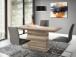 Kulissentisch >DINING TABLES< ausziehbar bis 200cm, Eiche Antik Dekor - 160/200x76,6x90cm (BxHxT)