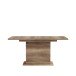 Kulissentisch >DINING TABLES< ausziehbar bis 200cm, Eiche Antik Dekor - 160/200x76,6x90cm (BxHxT)