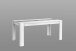 Esstisch >DINING TABLES< in Betonoptik Lichtgrau / Weiss - 160x74,7x90cm (BxHxT)