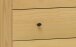 Sideboard >WZ-0801< 4 Schübe, 1 Tür, Kiefer massiv eichefarbig lackiert - 90x80x40 (BxHxT)