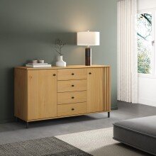 Sideboard >WZ-0801< 4xSchub, 2xTür, Kiefer...