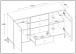Sideboard >WZ-0801< 4xSchub, 2xTür, Kiefer massiv eichefarbig lackiert - 140x80x40cm B/H/T