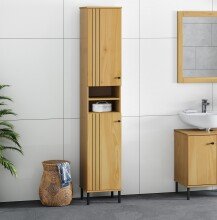 Hochschrank >WZ-0801< 2 Türen, 2 Fächer,...