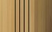 Hängeschrank >WZ-0801< 1 Tür, 2 Fächer, Kiefer massiv eichefarbig lackiert - 52x70x21cm B/H/T