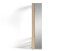 Hochschrank >BEN< in Eiche-Optik mit Spiegel 40 x 184 x 35 cm (BxHxT)