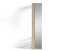 Hochschrank >BEN< in Eiche-Optik mit Spiegel 40 x 184 x 35 cm (BxHxT)