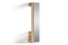 Hochschrank >BEN< in Eiche-Optik mit Spiegel 40 x 184 x 35 cm (BxHxT)