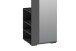 Hochschrank >BEN< in Anthrazit mit Spiegel 40 x 184 x 35 cm (BxHxT)