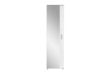 Hochschrank >JAKOB< in Weiß 49 x 196 x 30 cm (BxHxT)