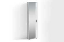 Hochschrank >JAKOB< in Weiß 49 x 196 x 30 cm (BxHxT)
