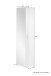 Hochschrank >JAKOB< in Weiß 49 x 196 x 30 cm (BxHxT)