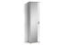 Hochschrank >JAKOB< in Weiß/Eiche-Optik 49 x 196 x 30 cm (BxHxT)