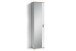 Hochschrank >JAKOB< in Weiß/Eiche-Optik 49 x 196 x 30 cm (BxHxT)
