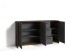 Sideboard >BEN< in Old-Wood-Optik/Anthrazit 153 x 83 x 35 cm (BxHxT)