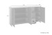 Sideboard >BEN< in Old-Wood-Optik/Anthrazit 153 x 83 x 35 cm (BxHxT)