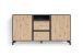 Sideboard >BLACKWOOD< in Eiche-Optik/Anthrazit 180 x 92 x 38 cm (BxHxT)