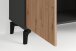 Sideboard >BLACKWOOD< in Eiche-Optik/Anthrazit 180 x 92 x 38 cm (BxHxT)
