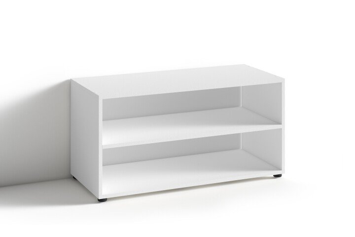 TV-Stand >VICTORIA< in Weiß 90 x 45 x 39 cm (BxHxT)