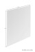 Spiegel >JAKOB< in Weiß 60 x 70 x 2 cm (BxHxT)