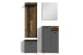 Spiegel >JAKOB< in Anthrazit 60 x 70 x 2 cm (BxHxT)