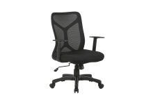 Chefsessel >BONE< in Schwarz 61,5 x 91-98,5 x 51,5...