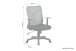 Chefsessel >BONE< in Schwarz 61,5 x 91-98,5 x 51,5 cm (BxHxT)