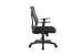 Chefsessel >BONE< in Schwarz/Grau 61,5 x 91-98,5 x 51,5 cm (BxHxT)