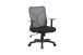Chefsessel >BONE< in Schwarz/Grau 61,5 x 91-98,5 x 51,5 cm (BxHxT)