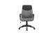 Chefsessel >EDGY< in Grau aus Webstoff 58 x 99-106,5 x 56 cm (BxHxT)