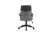 Chefsessel >EDGY< in Grau aus Webstoff 58 x 99-106,5 x 56 cm (BxHxT)