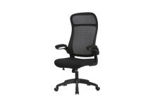 Chefsessel >FLOW< in Schwarz 62 x 114-122 x 61 cm (BxHxT)