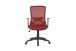 Chefsessel >LONG< in Ziegelrot aus Webstoff 52,5 x 95,5-103 x 60,5 cm (BxHxT)
