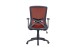 Chefsessel >LONG< in Ziegelrot aus Webstoff 52,5 x 95,5-103 x 60,5 cm (BxHxT)