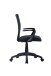 Chefsessel >SIT< in Schwarz aus Webstoff 55 x 86,5-94 x 58,5 cm (BxHxT)