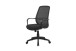 Chefsessel >SMESH< in Schwarz aus Mesh-Webstoff 58 x 98-105,5 x 59 cm (BxHxT)