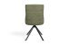Stuhl >CALIFORNIA< 2er-Set in grün aus Webstoff/Velvet 50x89x56 cm (BxHxT)