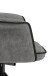 Stuhl >DALLAS< 2er-Set in Grau/Schwarz 63 x 87 x 56 cm (BxHxT)