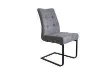 Schwinger 2er Set >MARLEN-XXL< in Dunkelgrau aus Webstoff 47x95,9x62 cm (BxHxT)