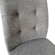 Schwinger 2er Set >MARLEN-XXL< in Dunkelgrau aus Webstoff 47x95,9x62 cm (BxHxT)