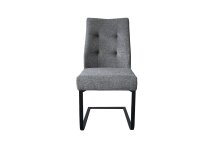 Schwinger 2er Set >MARLEN-XXL< in Dunkelgrau aus Webstoff 47x95,9x62 cm (BxHxT)