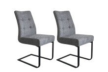 Schwinger 2er Set >MARLEN-XXL< in Dunkelgrau aus...